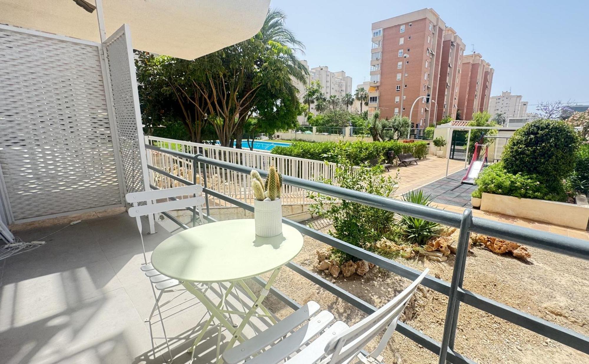Estudio Con Piscina Alicante Extérieur photo